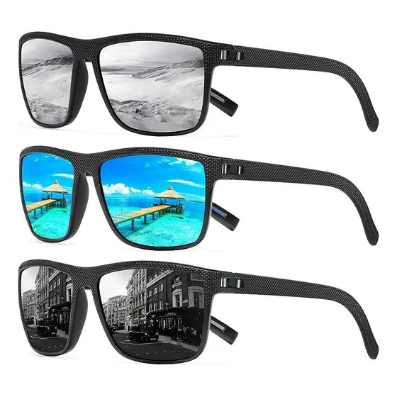 Óculos De Sol Turbopep Clássicos Polarizados Uv400