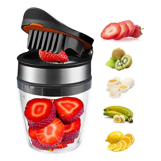 Hmm Fatiador Morango, Fatiador Banana, Fatiador Kiwi,
