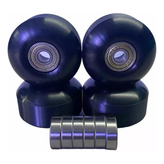 4 Llantas Ruedas Patineta Skate 52x30mm + 8 Baleros Abec 7 4 Llantas Ruedas Patineta Skate 52x30mm + 8 Baleros Abec 7