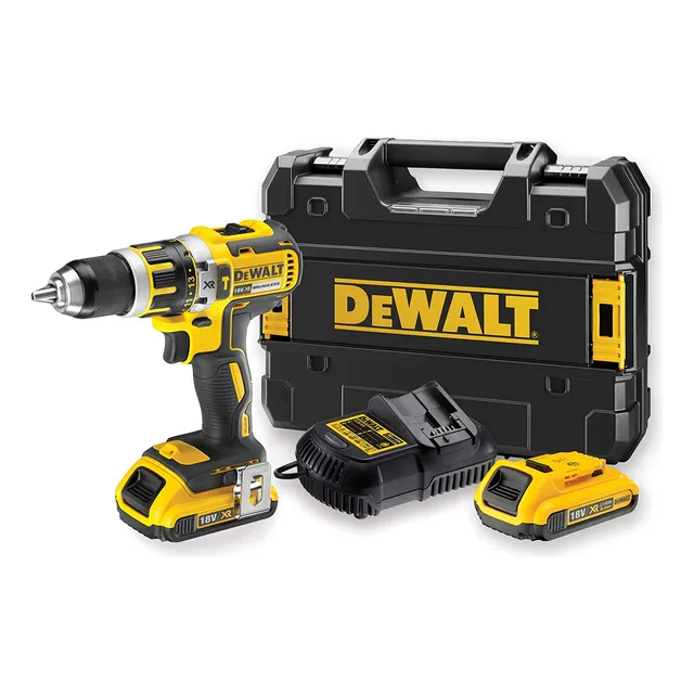Taladro Percutor Inal Dewalt Model Dcd795d2 20 V S/carbon