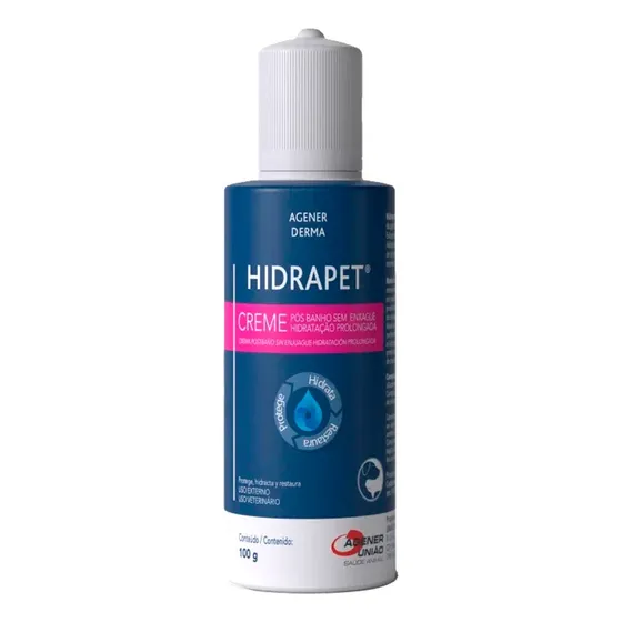 Loção Hidratante Hidrapet Agener 100g Imediato Fragrância Neutra