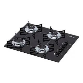 FogĂŁo Cooktop 4 Bocas Preto Ultra Chamalux Grade Chapa FogĂŁo Cooktop 4 Bocas Preto Ultra Chamalux Grade Chapa
