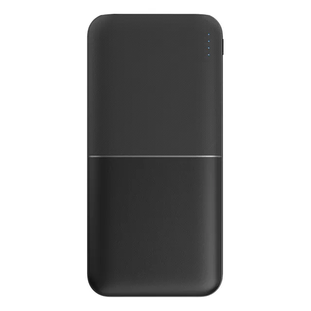 Power Bank Batería Portátil 10000mah Carga Bateria Portatil Color Negro