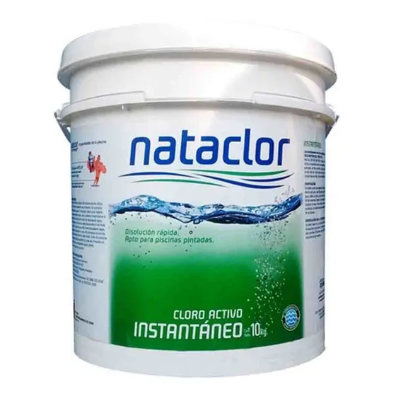 Cloro Granulado Instantáneo 10 kg Nataclor 1 Unidad