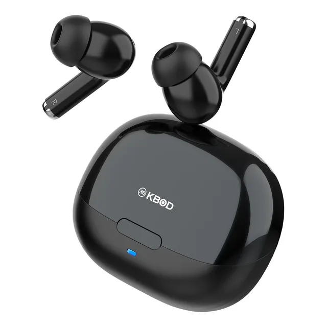 Audífonos Bluetooth Kbod Tws K07 Con Cancelación De Ruido Negro