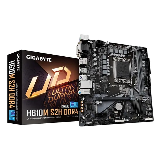 Tarjeta Madre Gigabyte H610m Sck-lga1700 Pcie 4.0  2.2xddr4 