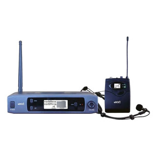 Microfone Profissional Sem Fio Headset/lapela Uhf-517bp Microfone Profissional Sem Fio Headset/lapela Uhf-517bp