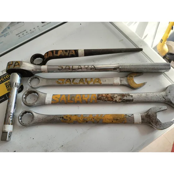 Matraca Surtek De 3/4 Y Llaves Usadas De Máquinaria Pesada 