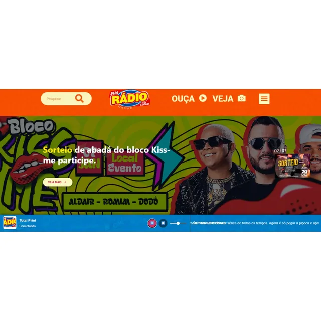 Site Web Rádio - Completo 2025 (com Demo)