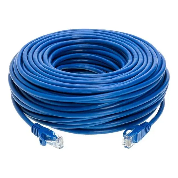 Patch Cord 50 Mts Cat6 Azul Cca Dinon