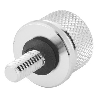Tornillo De Asiento De Aluminio Cromado Con Tapa Roscada Par Tornillo De Asiento De Aluminio Cromado Con Tapa Roscada Par