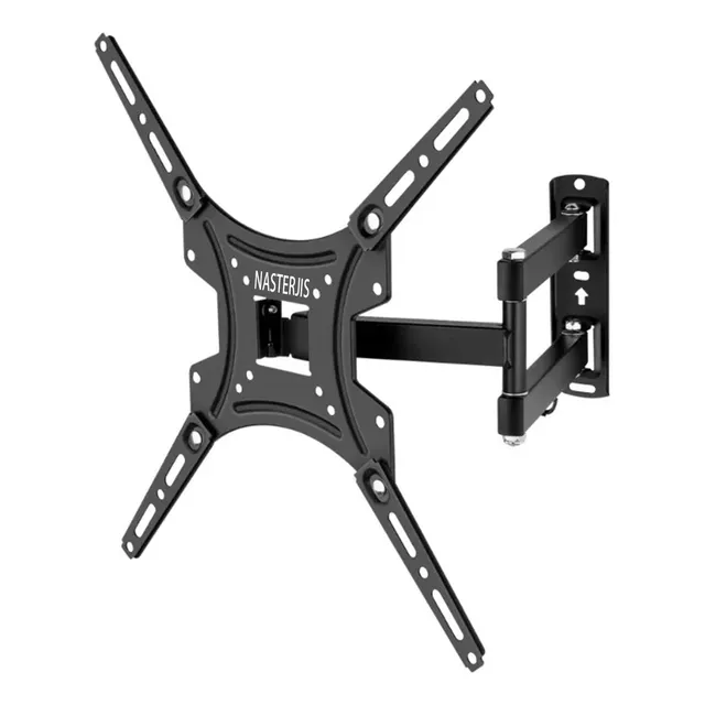 Soporte Nasterjis Na-3255 Pantallas y Monitores Led Lcd 32 a 55 Pulgadas Color Negro para television