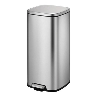 Cesto Rectangular Métalico Con Pedal Cap. 30 L Cesto Rectangular Métalico Con Pedal Cap. 30 L