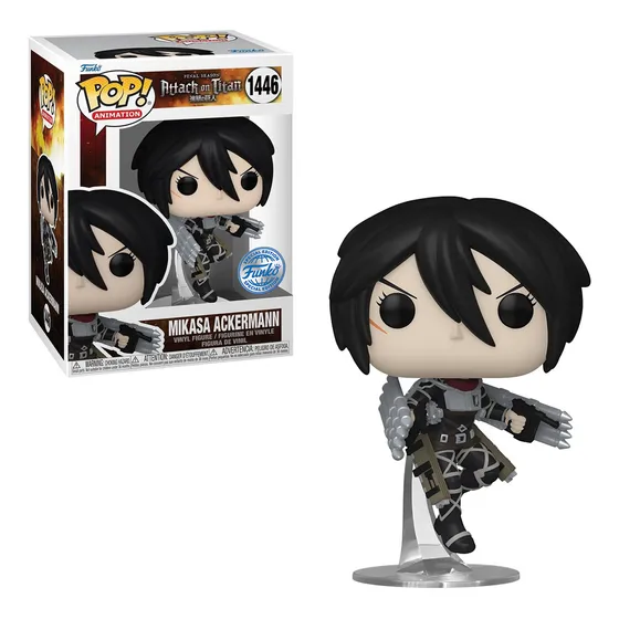 Funko Mikasa Ackermann 1446 Attack On Titan Original