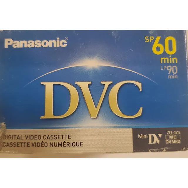 Cintas Minidv Panasonic Ay-dvm60ej5p, 60 Minutos, Paquete De