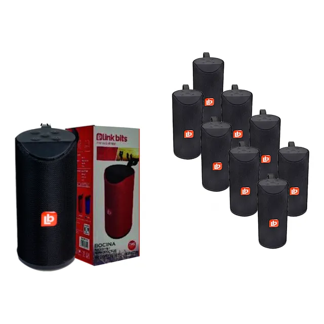 Bocina Compatible Bluetooth Usb Fm Micro Sd 2pulgadas 8pzs