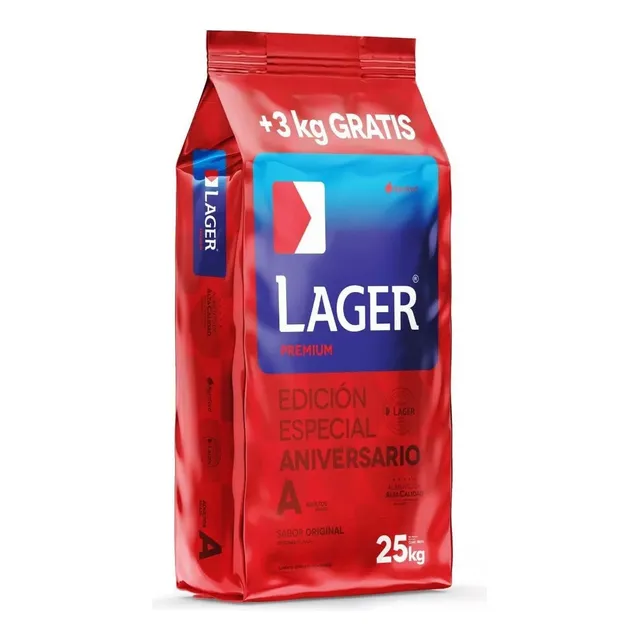 Ración Alimento Lager Perro Adulto 25kg Porción Envío Gratis