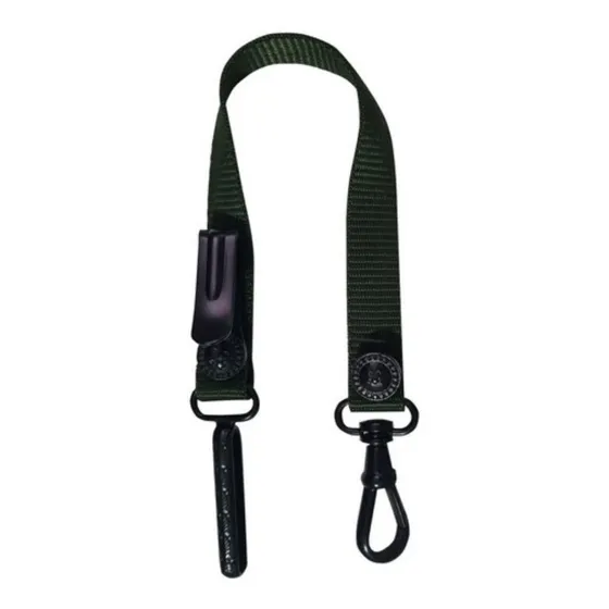 Guia De Espada Preto Com Fita Verde - Talim