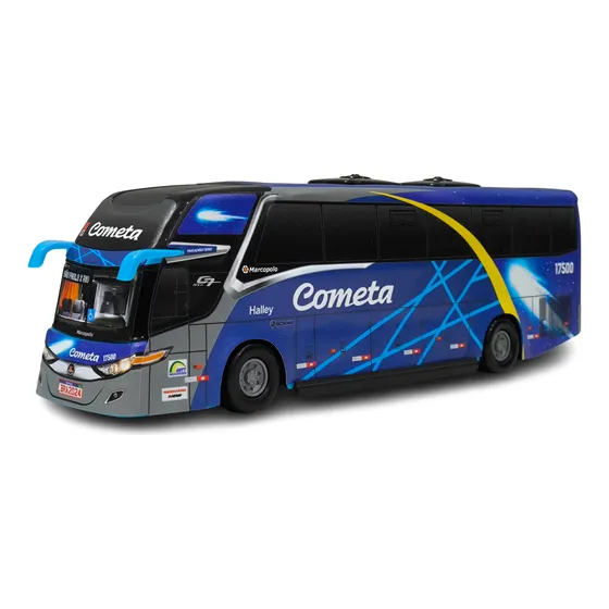 Miniatura Ônibus Paradiso G7 1050 Empresa Viação Cometa.