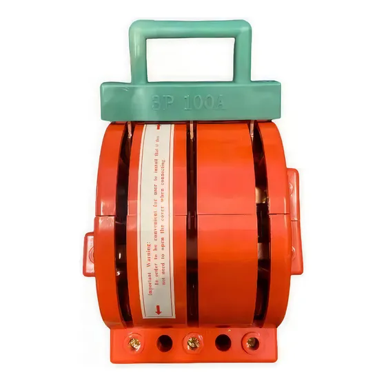 Interruptor De Cuchilla De Doble Tiro 3p 100a De 3 Polos