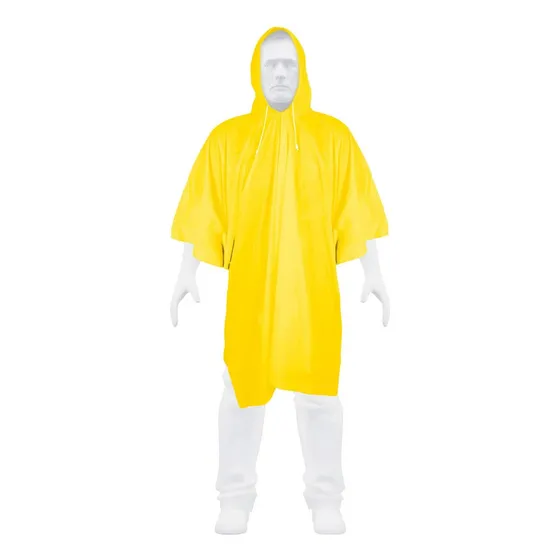 Poncho Lluvia Impermeable Ligero Con Bolsillo Pretul