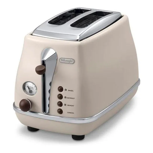 Tostador Delonghi Icona Vintage Beige Ctov.2103.bg