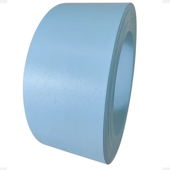 Fita De Borda Pvc Formica Azul Frances 64mm X 20m Acabamento