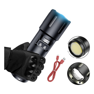 Linterna Led Táctica Militar Recargable De 12000 Lúmenes Linterna Led Táctica Militar Recargable De 12000 Lúmenes