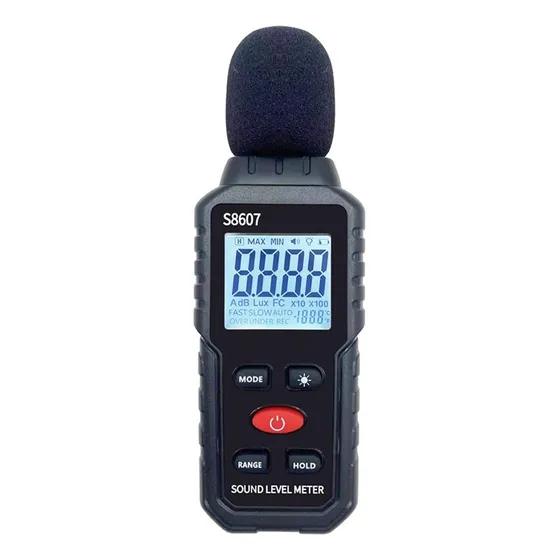 Medidor De Decibeles Portátil 30-130 Db Para Uso Profesional