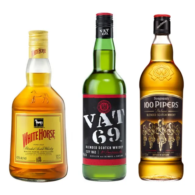 100 Pipers Combo Scotch Whisky