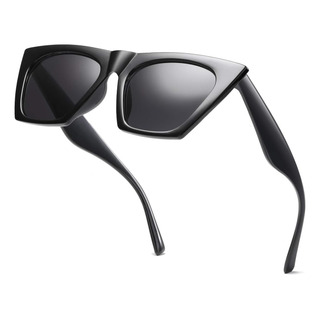 Aisswzber Aisswzbeer Retro Square Cat Eye Ăculos De Sol Para Aisswzber Aisswzbeer Retro Square Cat Eye Ăculos De Sol Para
