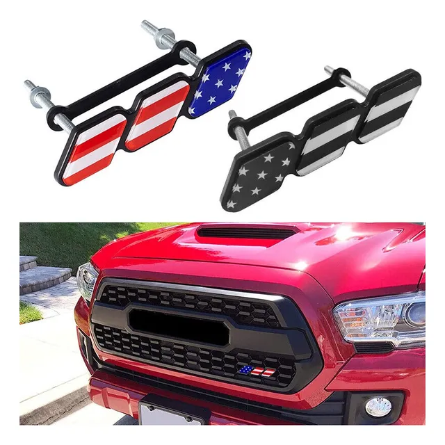 Emblema Tricolor Toyota Trd Bandera Parrillas 4runner Tundra