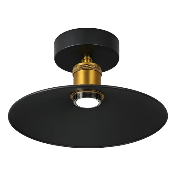 Lampara De Techo Vintage Decoración Retro Soquete E27 Estructura Negro | Cuotas sin interés