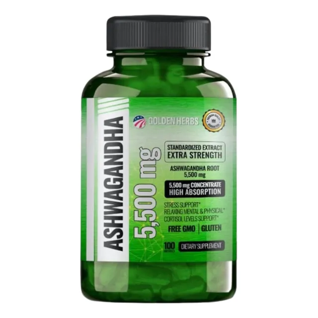Aswaghanda Golden Herbs 5500mg