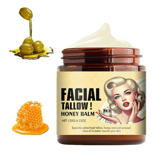 Beef Tallow For Skin, 120g Grass Fed Grass Finished Face Beef Tallow For Skin, 120g Grass Fed Grass Finished Face