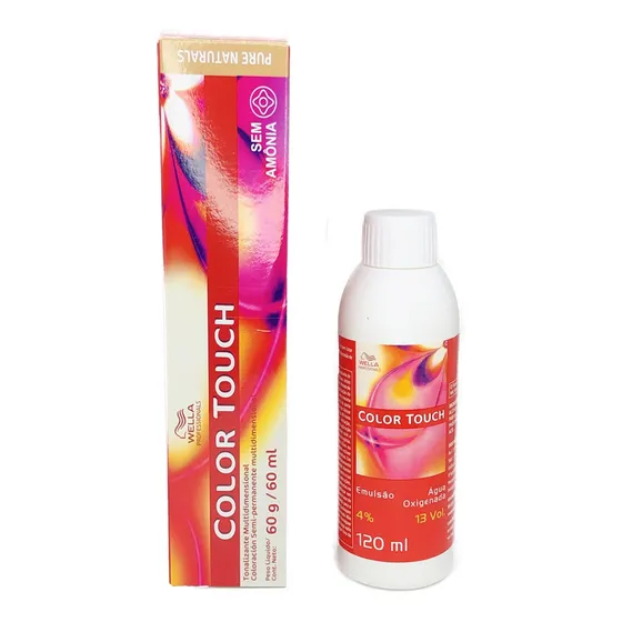 Coloração Color Touch Sem Amônia 60g + Emulsão
