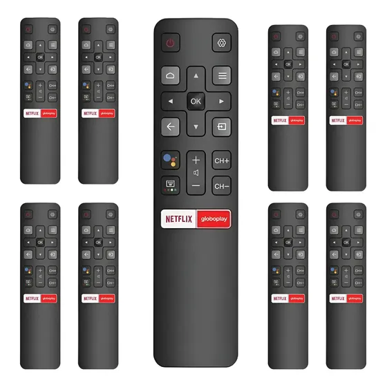 Kit 10 Controle Remoto Compatível Tcl Tv Smart
