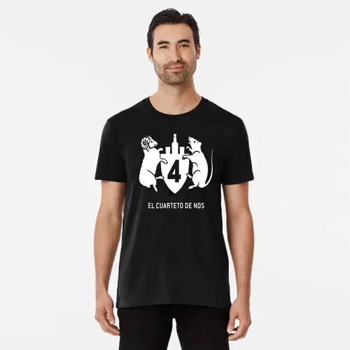 Remera El Cuarteto De Nos Colores Unisex