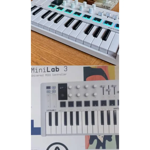 Controlador Midi Arturia Minilab 3 Caja Abierta Como Nuevo