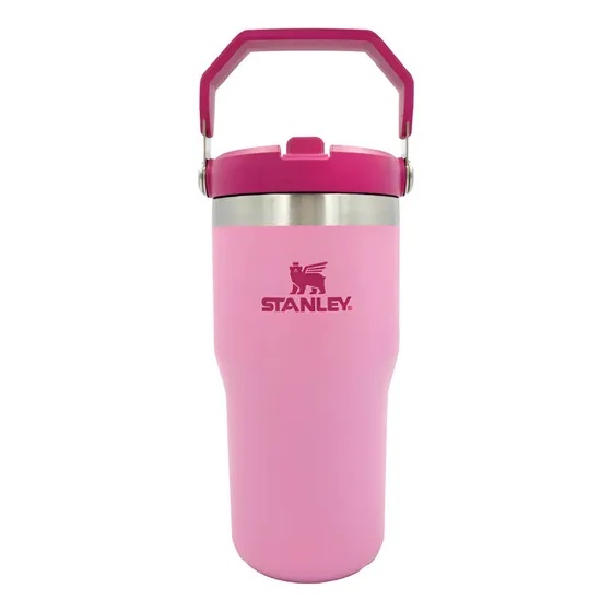 Vaso térmico Stanley Iceflow Flip Straw color Peony 591 mL