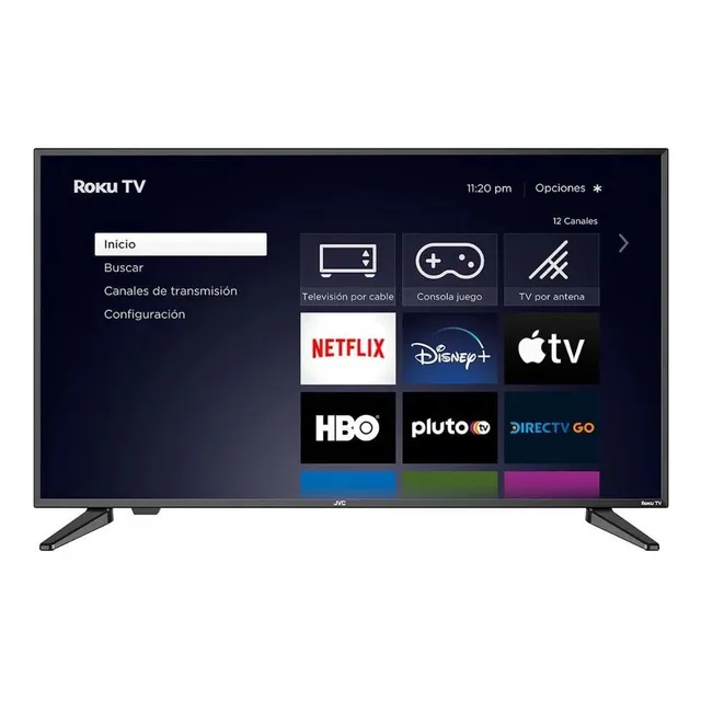 Tv 43 Pulgadas Smart Tv Si43frf Roku Tv Full Hd Jvc