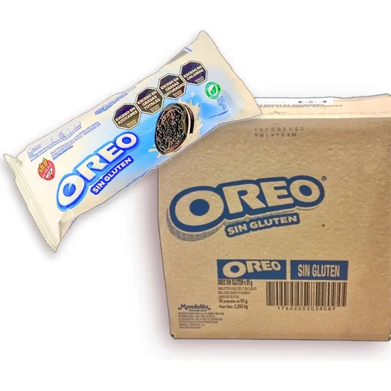 Oreo Sin Gluten Promo! Bulto X24un.   +barata La Golosineria