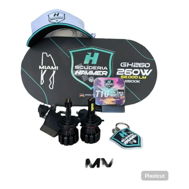 Luces Led H7 Hammer 52.000l Luv Dmax, Tiburon, Polo, Optra