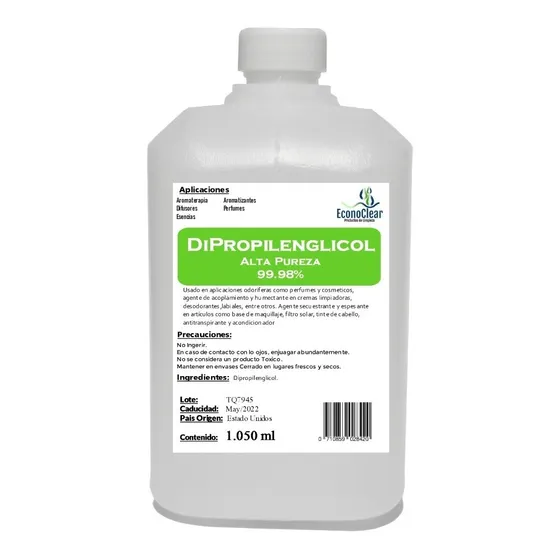 Dipropilenglicol 1 Litro Fijador De Aromas Y Esencias