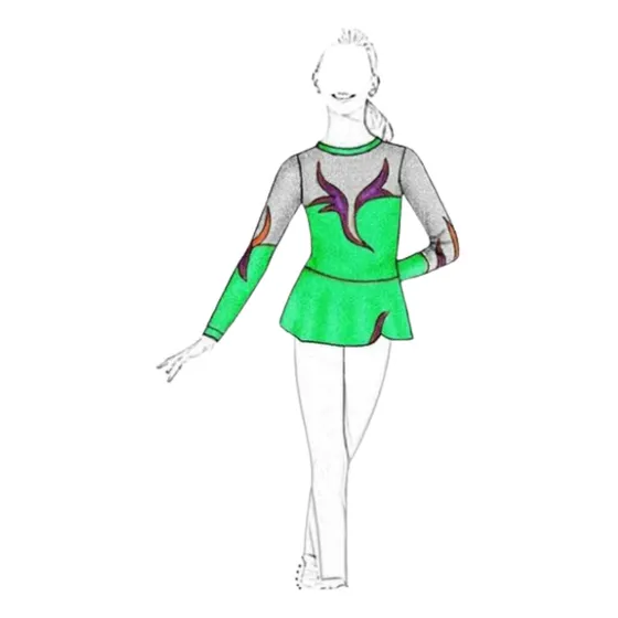 Molde, Patrón Moldes Patrones Malla Body Gimnasia Niña Nena