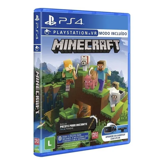 Jogo Minecraft Starter Collection Playstation 4 Sony