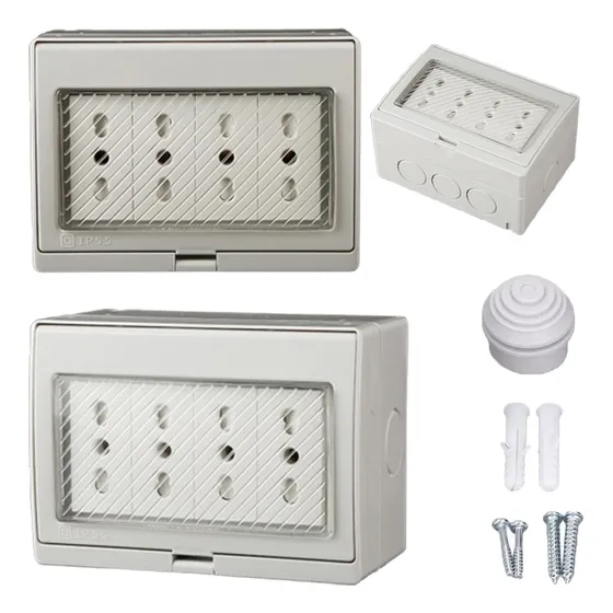 Impermeable Tomacorriente Cuatro Hydrobox Exterior 16a Sec