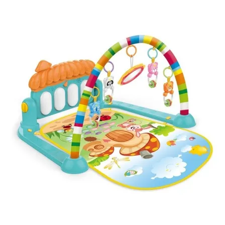 Gimnasio 3 En 1 Musical Piano Para Bebe