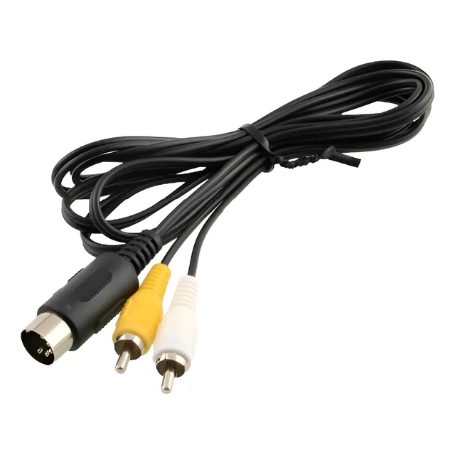 Cable Av Video Imagen Para Sega Mega Drive 1 Para Genesis 1