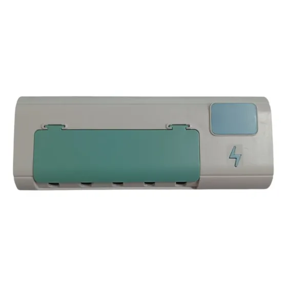 Homania Portacepillo De Pared 5 Unidades Color Esterilizador